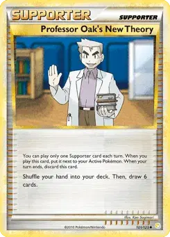 Professor Oak's New Theory HeartGold & SoulSilver