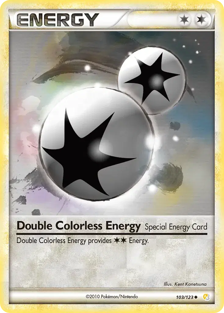 Double Colorless Energy HeartGold & SoulSilver 103