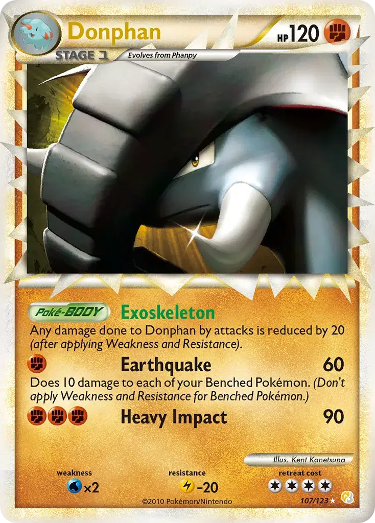 Donphan HeartGold & SoulSilver 107