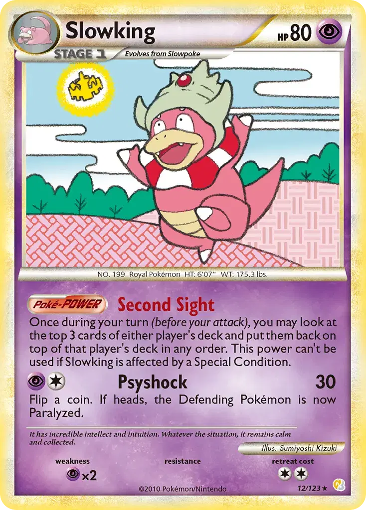 Slowking HeartGold & SoulSilver 12