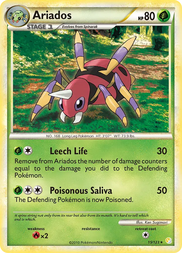 Ariados HeartGold & SoulSilver 15