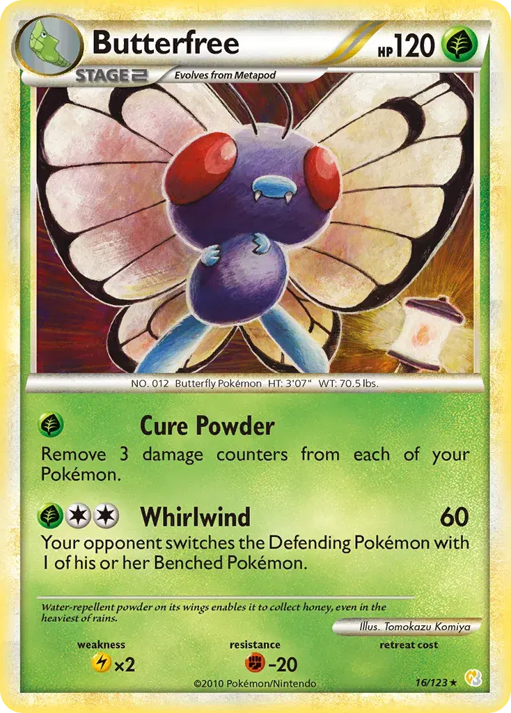 Butterfree HeartGold & SoulSilver 16