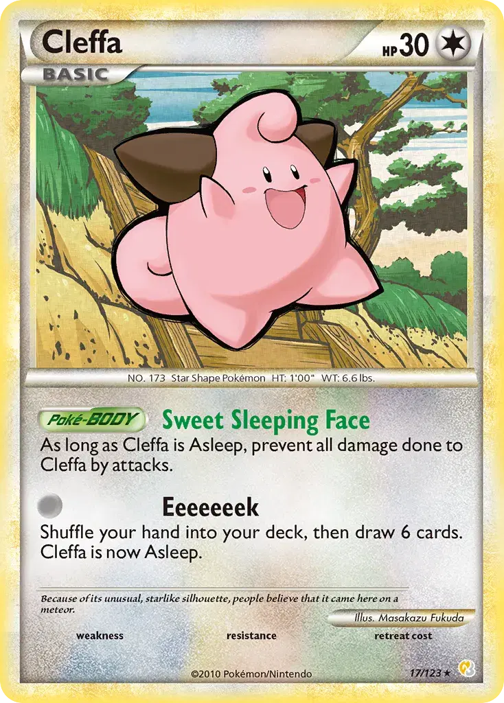 Cleffa HeartGold & SoulSilver 17