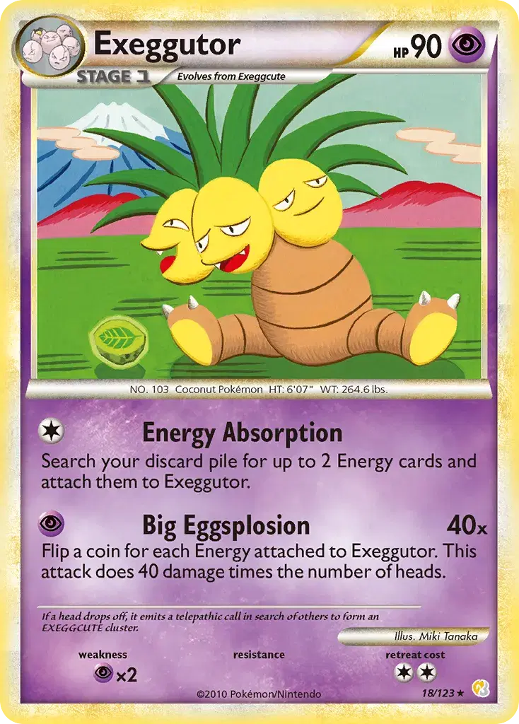 Exeggutor HeartGold & SoulSilver 18