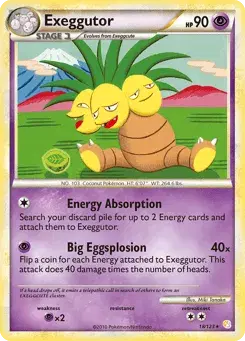 Exeggutor HeartGold & SoulSilver