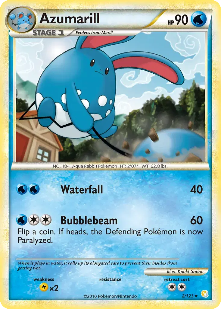 Azumarill HeartGold & SoulSilver 2