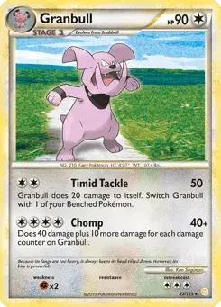 Granbull HeartGold & SoulSilver