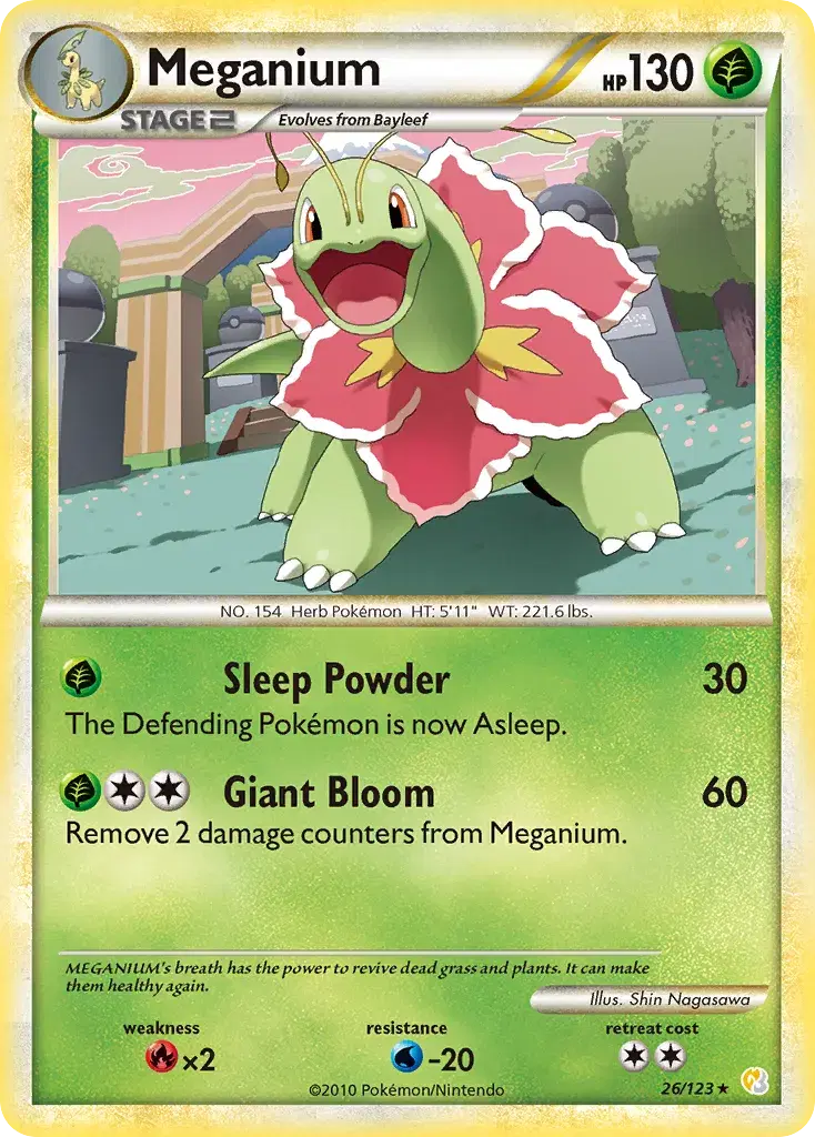 Meganium HeartGold & SoulSilver 26