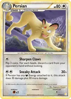 Persian HeartGold & SoulSilver
