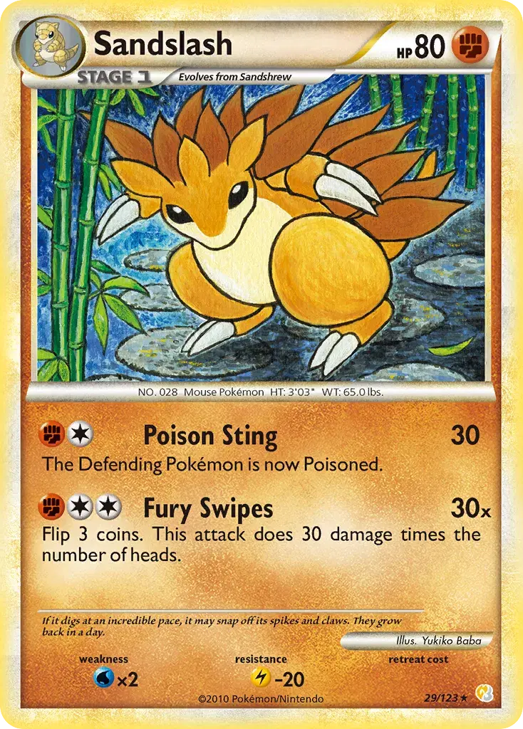 Sandslash HeartGold & SoulSilver 29