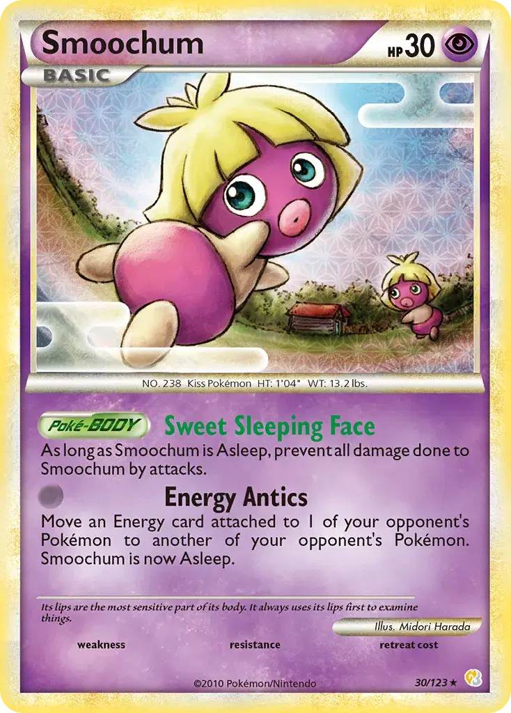 Smoochum HeartGold & SoulSilver 30