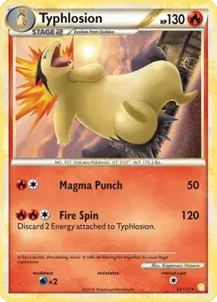Typhlosion HeartGold & SoulSilver