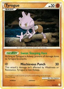Tyrogue HeartGold & SoulSilver