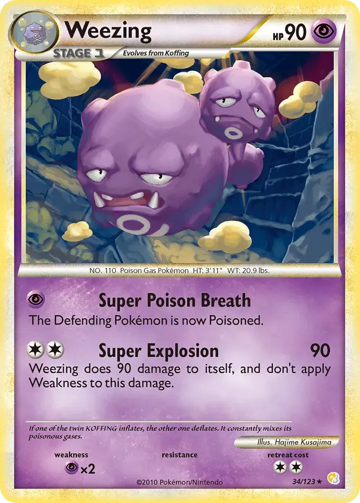Weezing HeartGold & SoulSilver 34