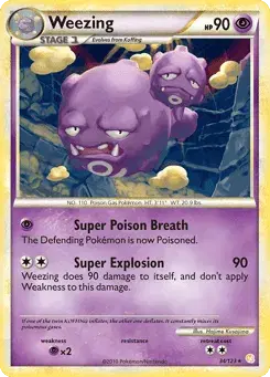 Weezing HeartGold & SoulSilver