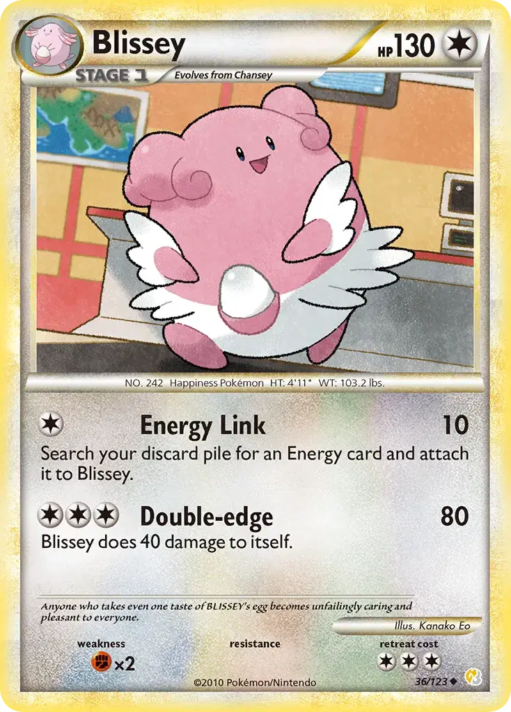 Blissey HeartGold & SoulSilver 36