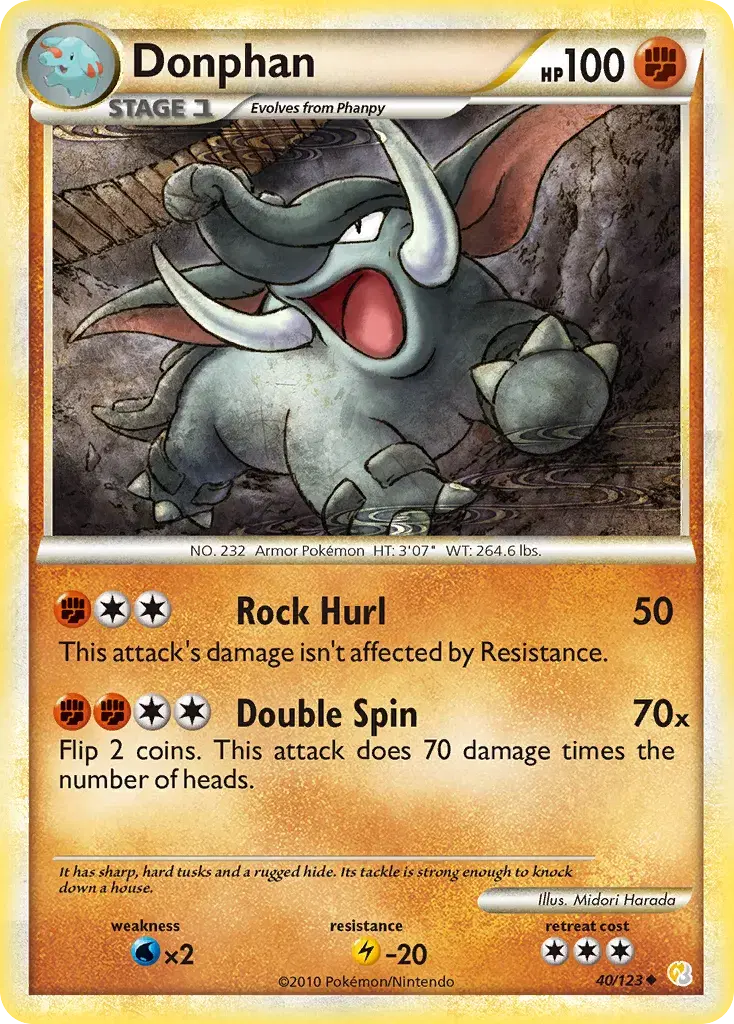 Donphan HeartGold & SoulSilver 40