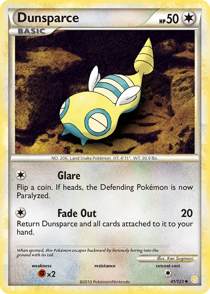 Dunsparce HeartGold & SoulSilver 41
