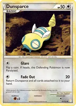 Dunsparce HeartGold & SoulSilver