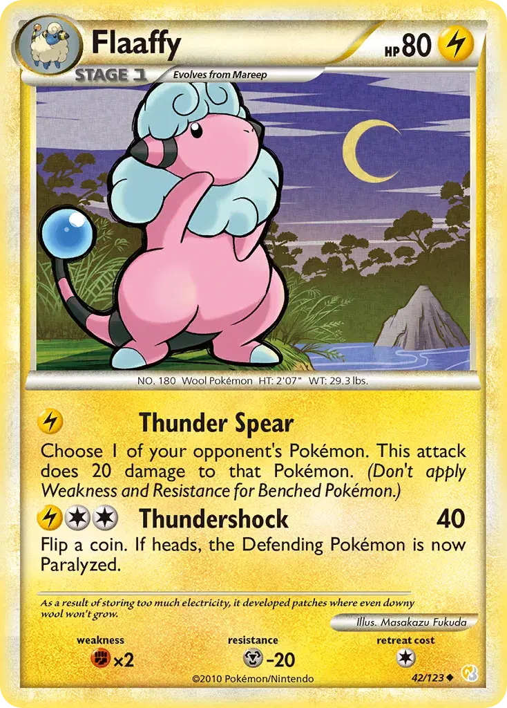 Flaaffy HeartGold & SoulSilver 42