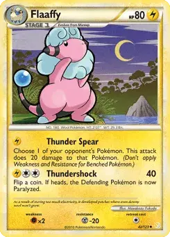 Flaaffy HeartGold & SoulSilver