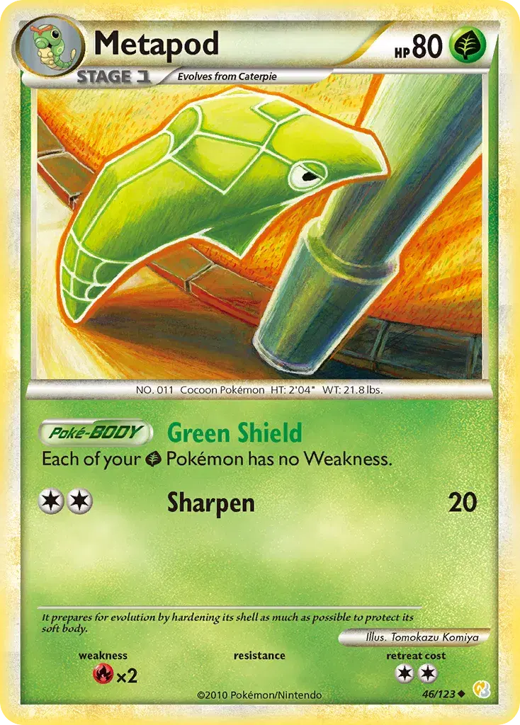 Metapod HeartGold & SoulSilver 46
