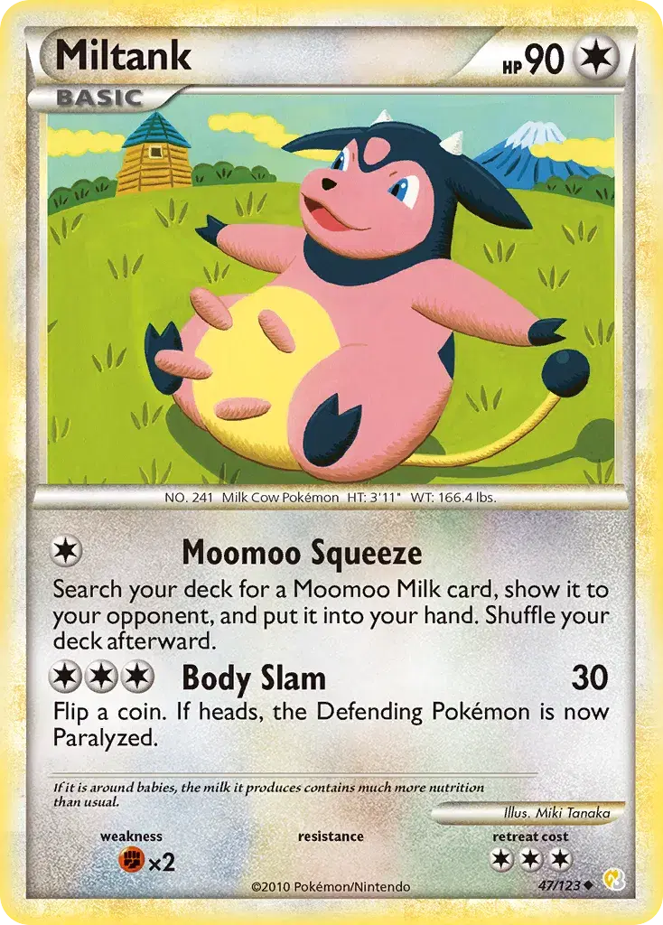 Miltank HeartGold & SoulSilver 47
