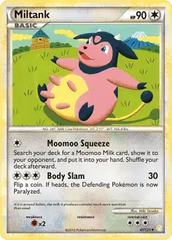 Miltank HeartGold & SoulSilver