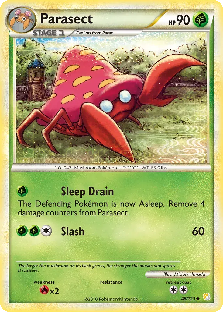 Parasect HeartGold & SoulSilver 48