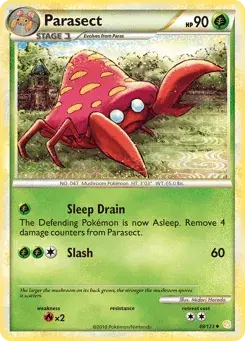 Parasect HeartGold & SoulSilver