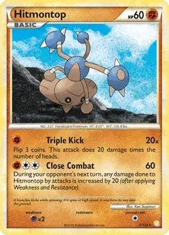 Hitmontop HeartGold & SoulSilver
