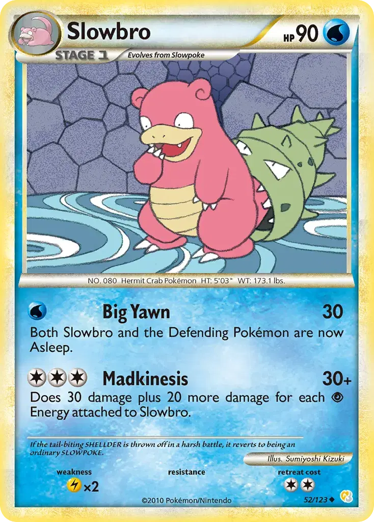 Slowbro HeartGold & SoulSilver 52