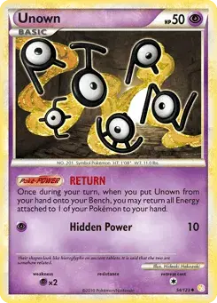 Unown HeartGold & SoulSilver
