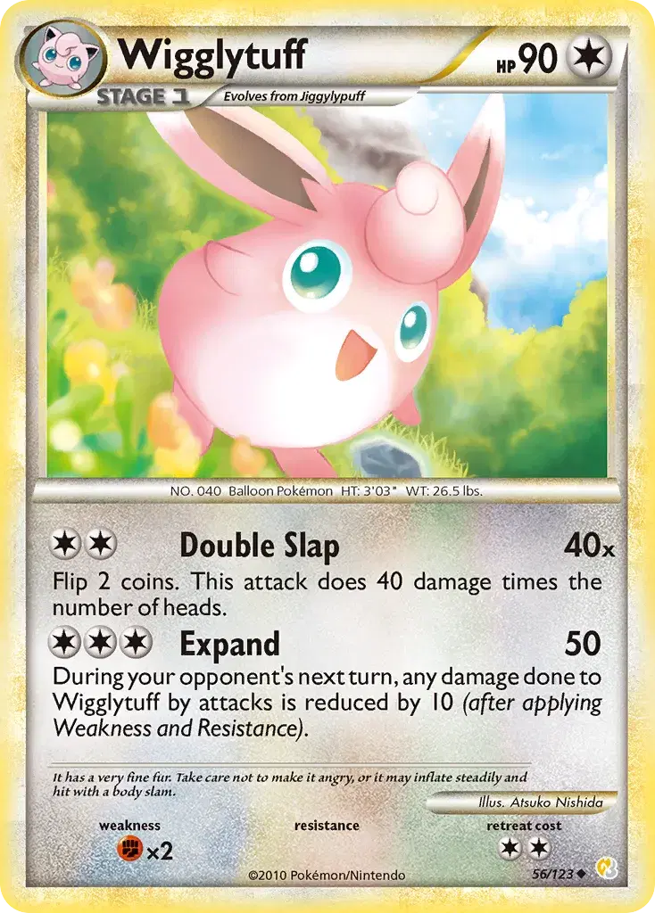 Wigglytuff HeartGold & SoulSilver 56