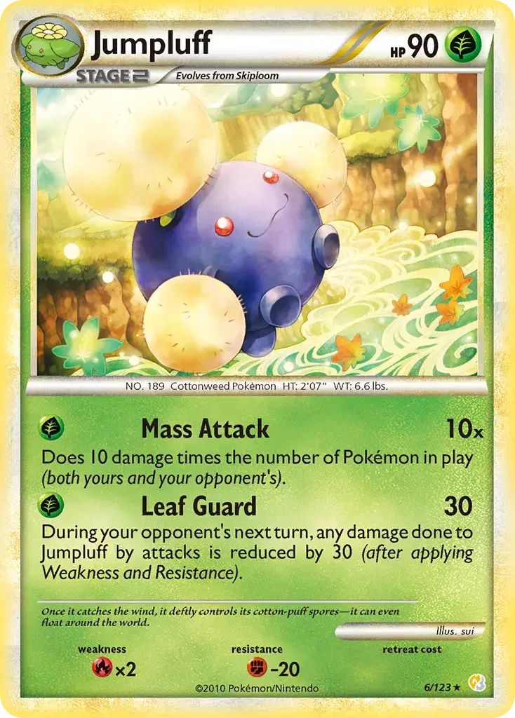 Jumpluff HeartGold & SoulSilver 6