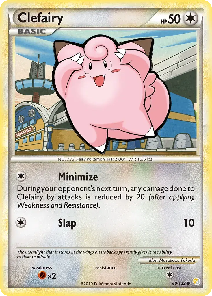 Clefairy HeartGold & SoulSilver 60