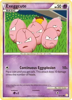 Exeggcute HeartGold & SoulSilver