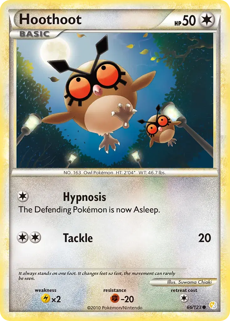 Hoothoot HeartGold & SoulSilver 66
