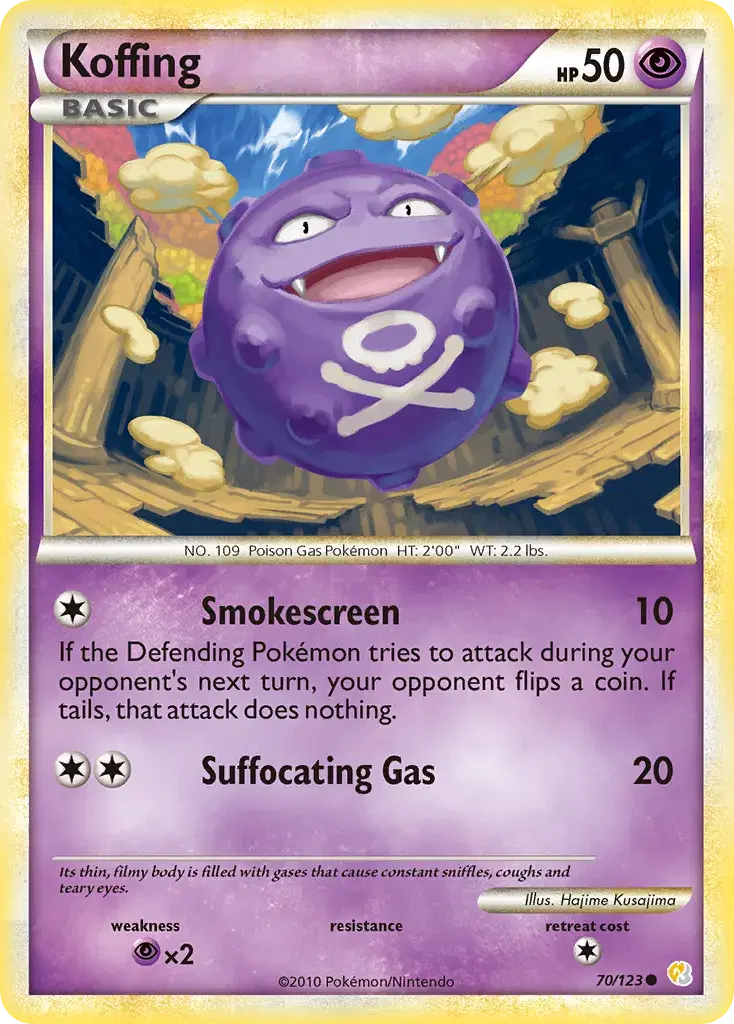 Koffing HeartGold & SoulSilver 70