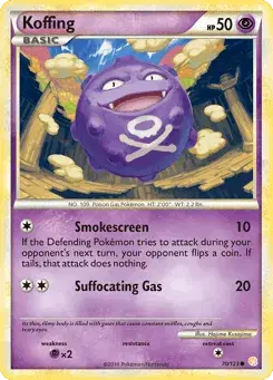 Koffing HeartGold & SoulSilver