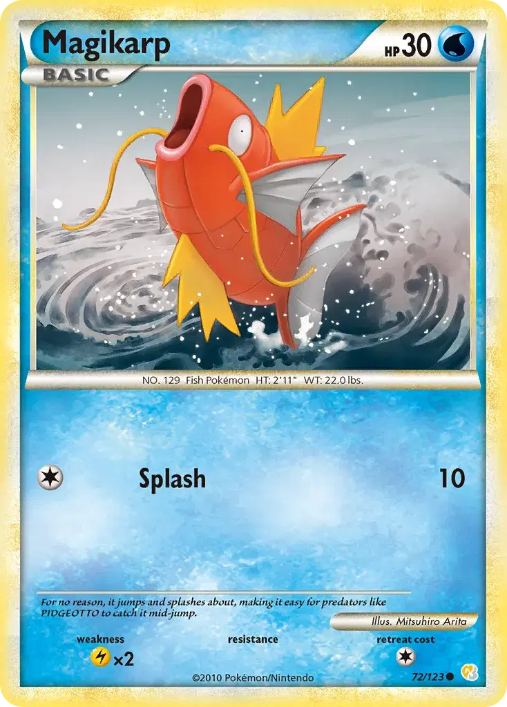 Magikarp HeartGold & SoulSilver 72