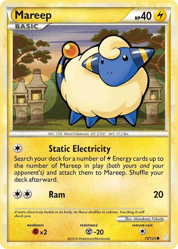 Mareep HeartGold & SoulSilver 73