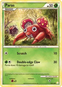 Paras HeartGold & SoulSilver