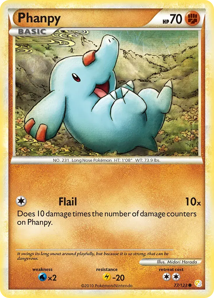 Phanpy HeartGold & SoulSilver 77