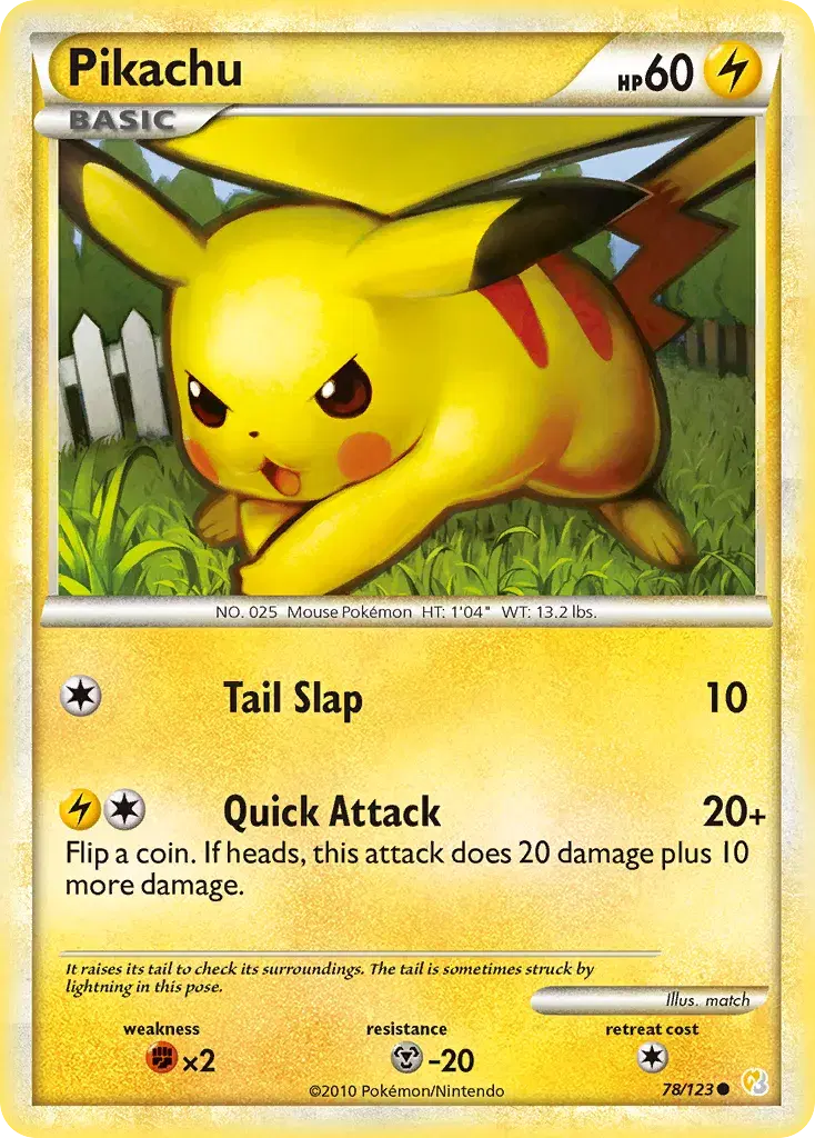 Pikachu HeartGold & SoulSilver 78