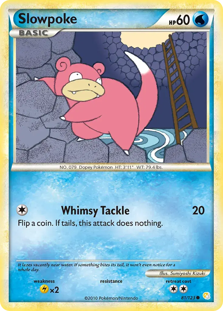 Slowpoke HeartGold & SoulSilver 81