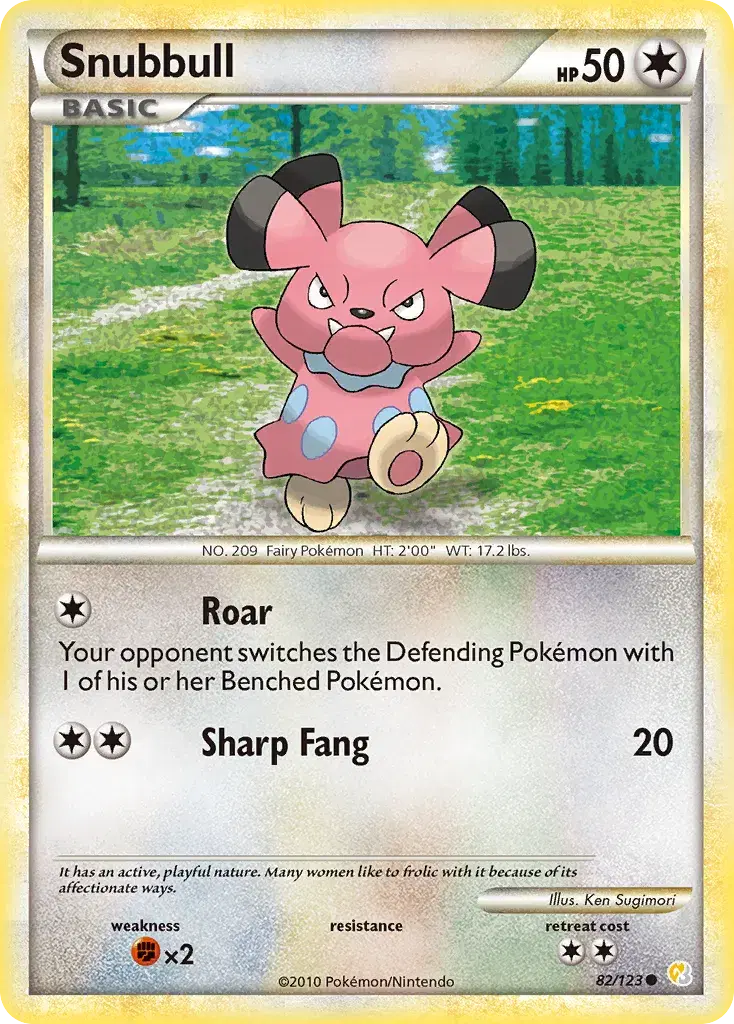 Snubbull HeartGold & SoulSilver 82