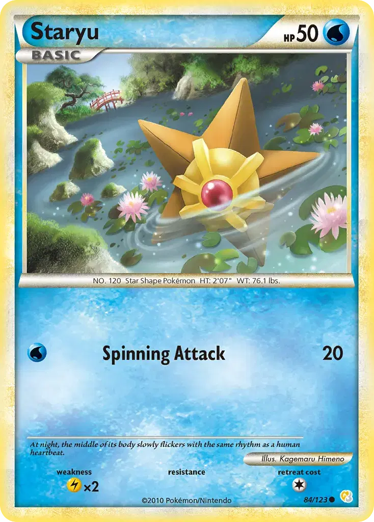 Staryu HeartGold & SoulSilver 84