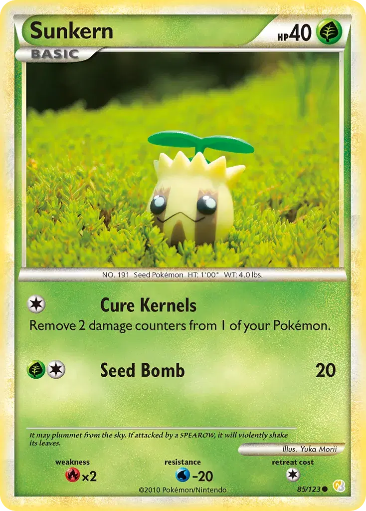 Sunkern HeartGold & SoulSilver 85