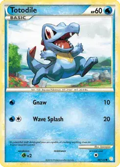 Totodile HeartGold & SoulSilver